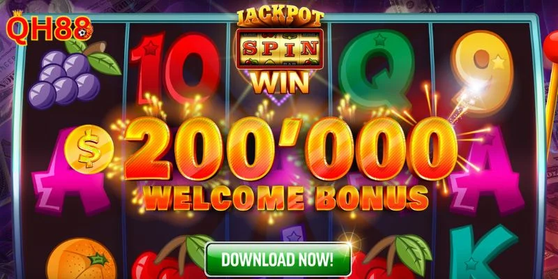 Slot Jackpot tại nhà cái QH88 thu hút đông đảo người chơi tham gia.