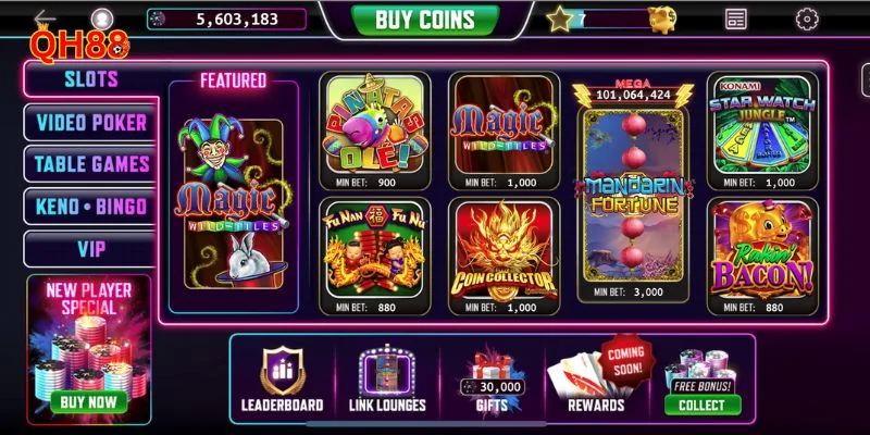 Có rất nhiều lý do để cược thủ nên tham gia chơi slot tại QH88 app.