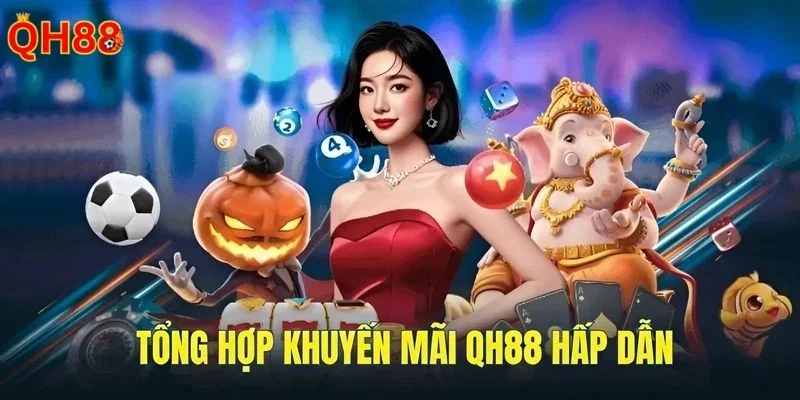 Khuyến mãi QH88 siêu hot không thể bỏ lỡ khi tham gia game chơi.