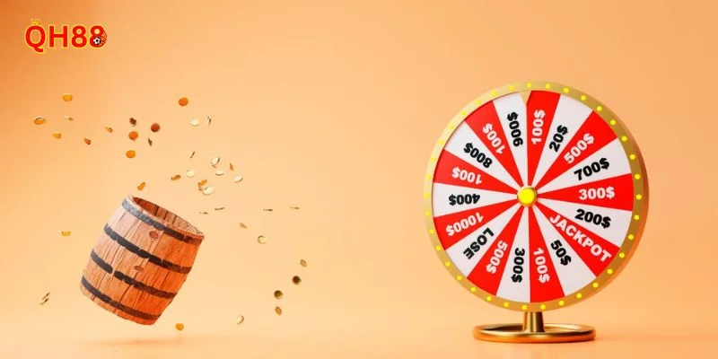 Có nhiều thể thức chơi với vòng quay may mắn dành cho hội viên cược.